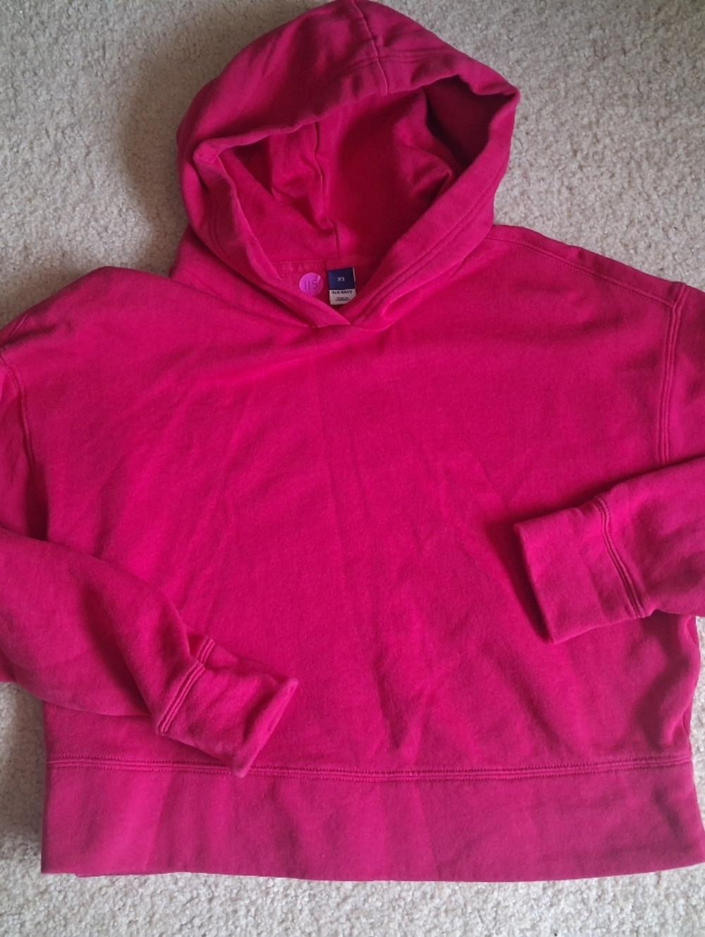Old Navy Hot Pink Women's Hooded Sweatshirt